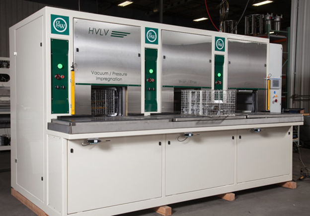 MAHLE Installs Five Godfrey & Wing HVLV Vacuum Impregnation Systems