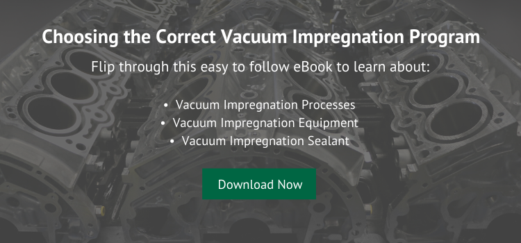 Elegir el programa correcto de impregnación al vacío